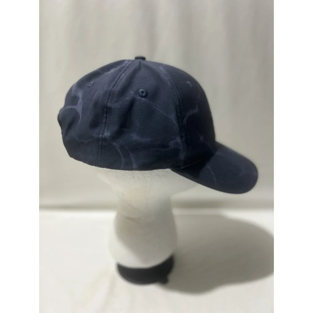 Travis‎ Matthew Golf Adjustable Snapback Hat Cap Patch Blue All Over Graphic